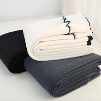 OUMENGK 2021 nowych moda wysokiej talii jesienno-zimowa kobiet grube ciepłe elastyczne spodnie jakości S-5XL spodnie obcisłe typu ołówek spodnie 5